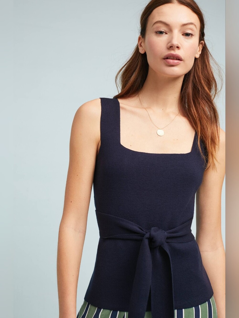 Anthropologie Harloe Belted Top NWT Medium